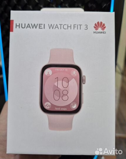 Смарт часы huawei watch fit3