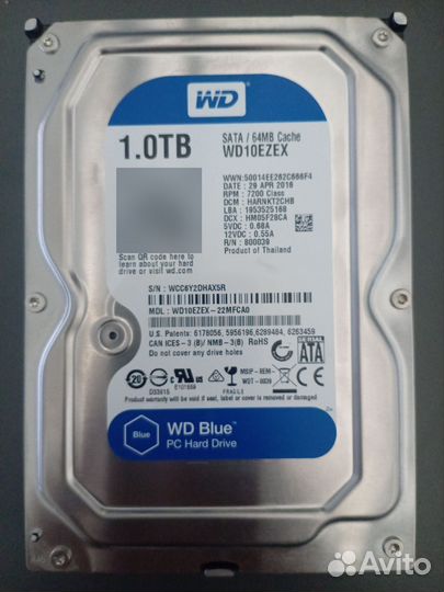 Жесткий диск 1 тб 3,5