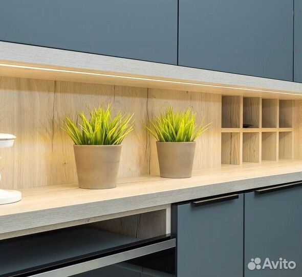 Современная кухня на заказ мдф фасады