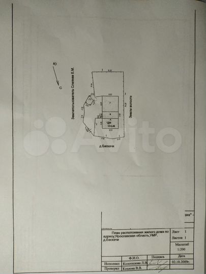 Дом 35,8 м² на участке 6 сот.