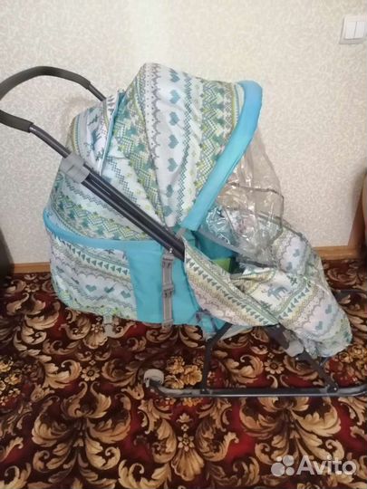 Санки коляска