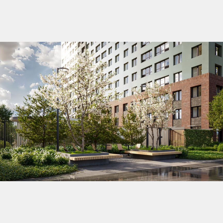 1-к. квартира, 39,4 м², 6/17 эт.