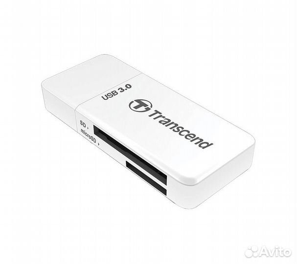 Картридер Transcend TS-RDF5W USB 3.0, белый