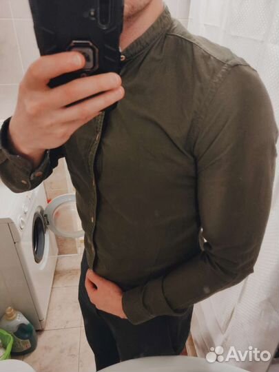 Рубашка мужская Zara, размер S