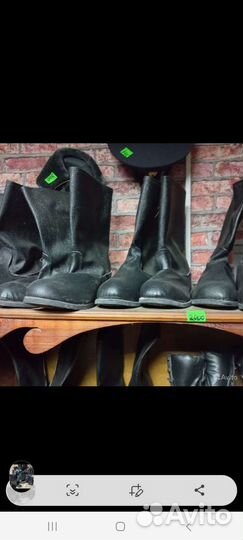Сапоги кирзовые