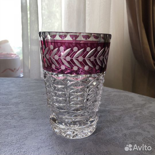 Ваза хрустальная СССР