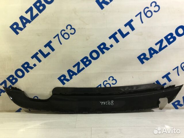 Юбка заднего бампера volkswagen golf 6 1.4 мт хетч