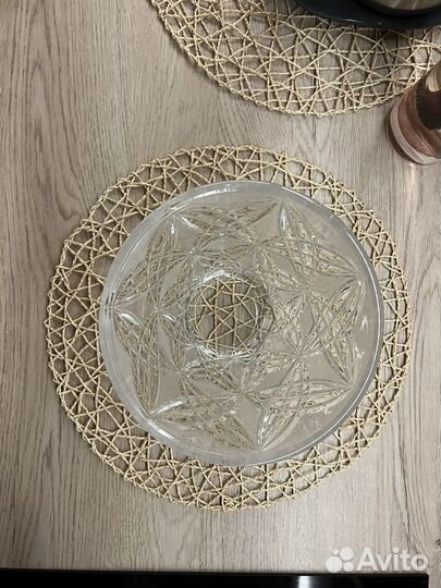 Конфетница хрусталь СССР