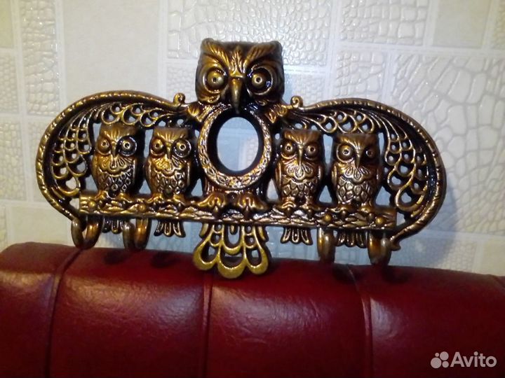 Вешалка Сова с совятами СССР