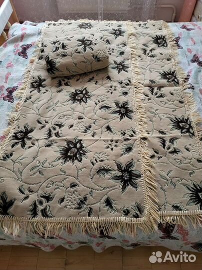 Комплект Покрывало на диван и кресла