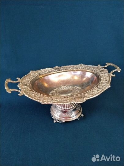 Ваза для фруктов/фруктовница металл