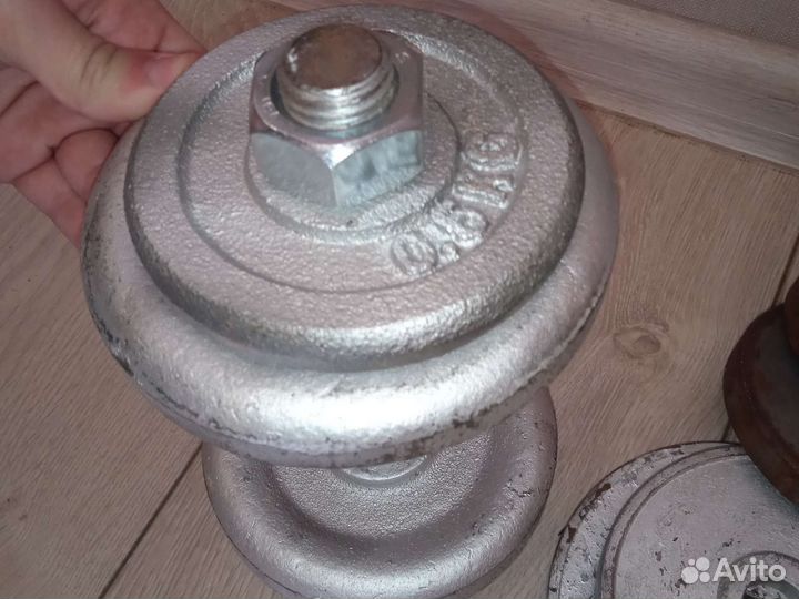 Гантели разборные бу