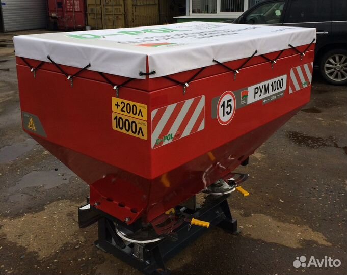 Разбрасыватель удобрений D-Pol РУМ 1000, 2024