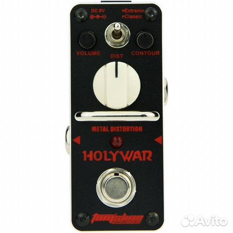 Педаль эффектов Tomsline ahor-3 holywar Metal Dist