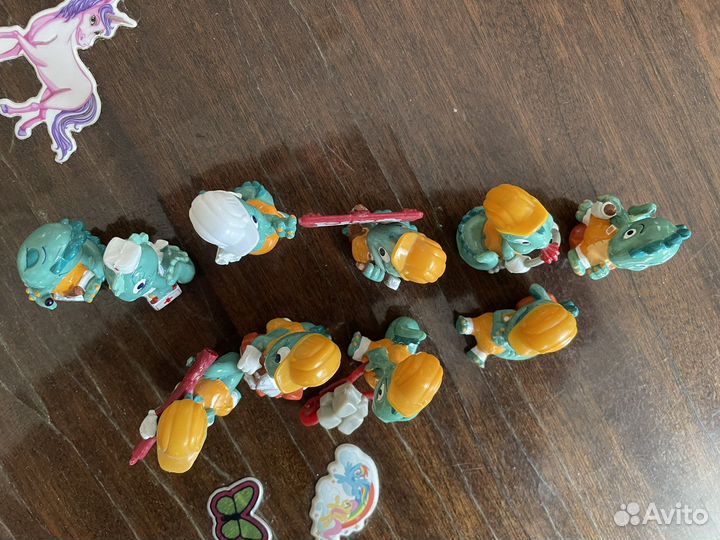 Коллекционные игрушки Киндер drolly dinos 10 шт