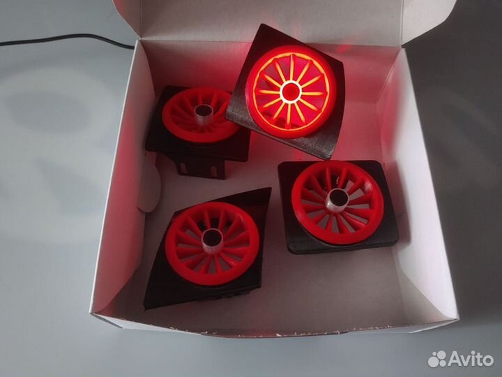 Дефлектор печки газ 3302 с LED подсветкой