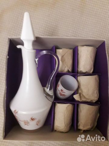 Подарочный набор стекло хрусталь, 7 предметов