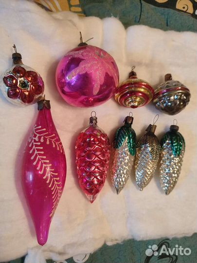 Елочные игрушки СССР