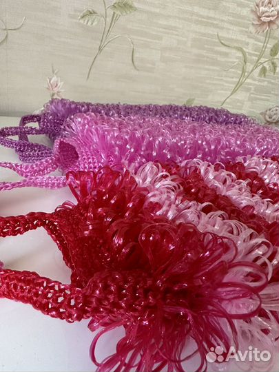 Мочалка (Maxi) толстая ручной работы