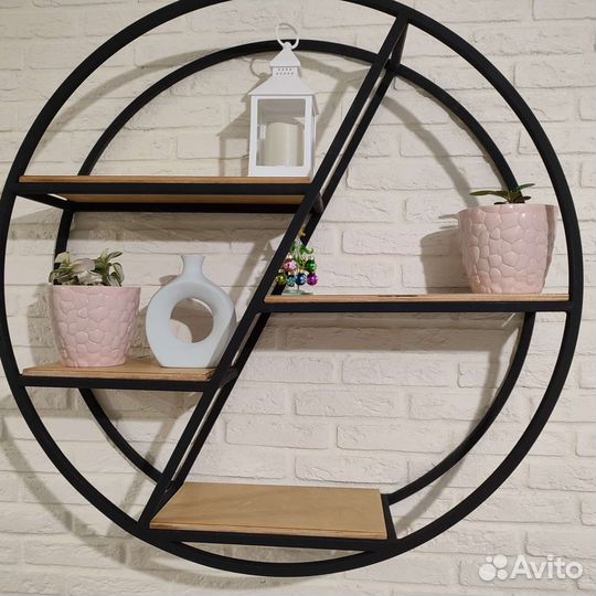 Полка настенная лофт