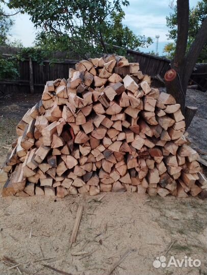 Дрова колотые