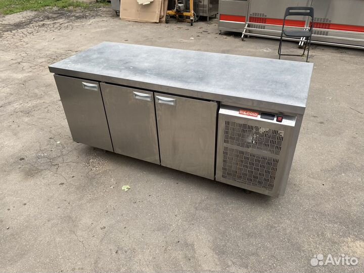 Морозильный стол hicold 3-х дверный