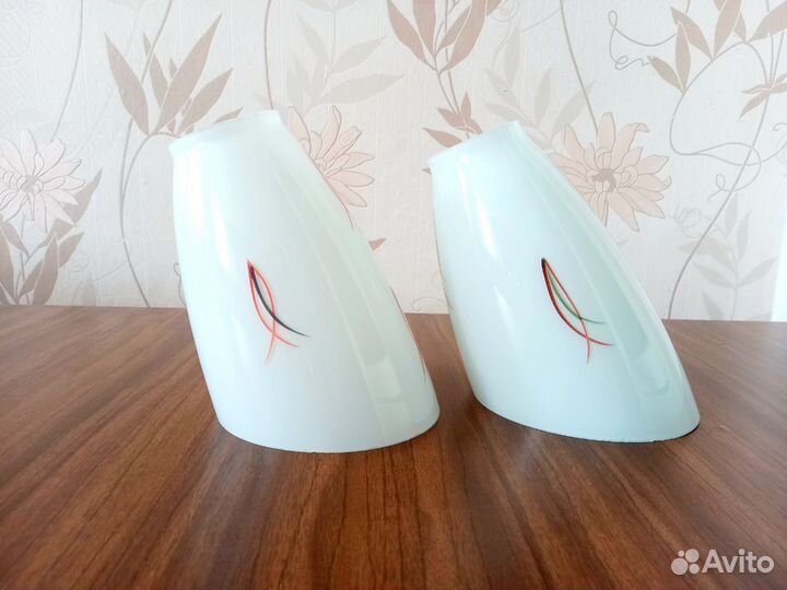 Плафоны для люстры стекло СССР