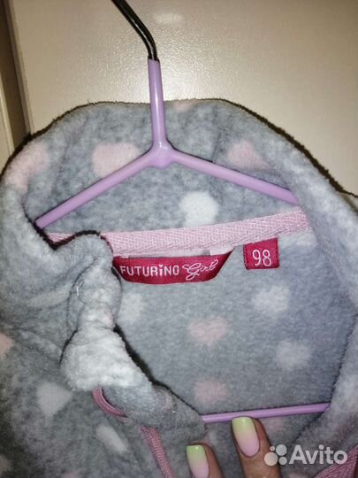 Флисовая кофта