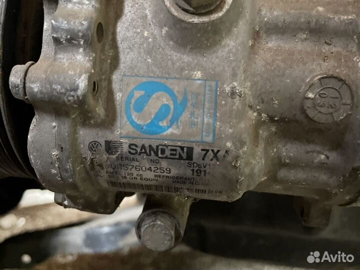Компрессор кондиционера электромуфта
