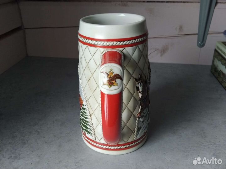 Кружка пивная Budweiser 1985