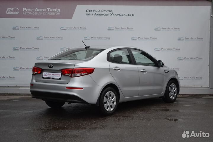 Kia Rio 1.6 МТ, 2017, 120 968 км