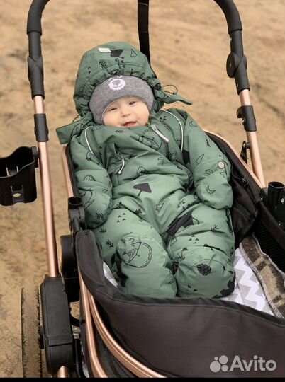 Детский зимний комбинезон на мальчика