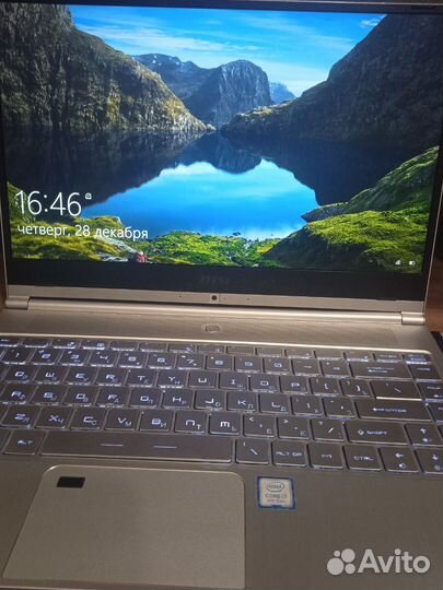 Игровой ноутбук msi i7