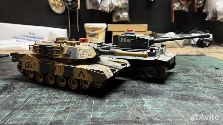 Танки на радиоуправлении Танковый бой