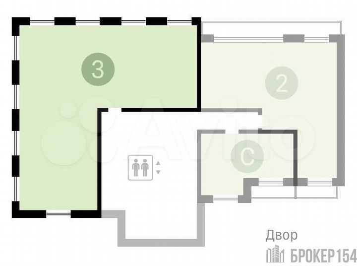 Квартира-студия, 29,4 м², 9/24 эт.