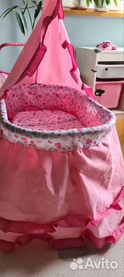 Кроватка люлька для кукол demi star