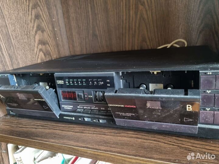 Кассетная дека вега мп-122с