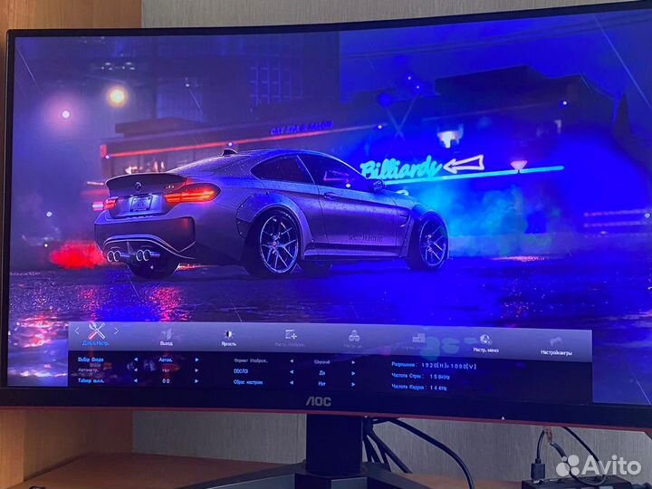 Монитор AOC 27 l 144 гц l 1920x1080 fhd