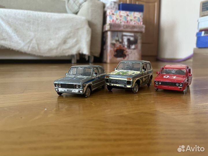 Модельки российских и иностранных автомобилей
