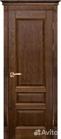 Межкомнатная дверь массив дуба Аристократ №1 (bolo
