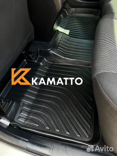 Ковры в салон Kamatto 3D Toyota Camry 2011-2017