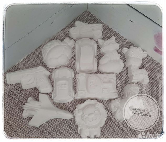 Фигурки из гипса для раскрашивания