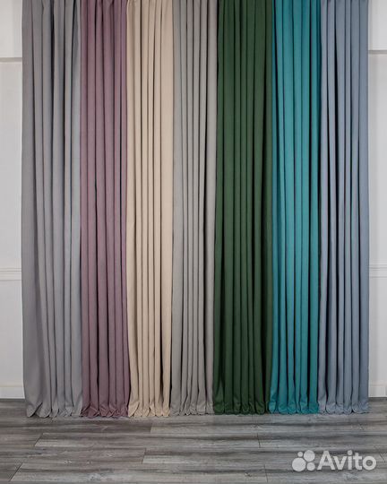 Шторы канвас Эдем готовые и на заказ