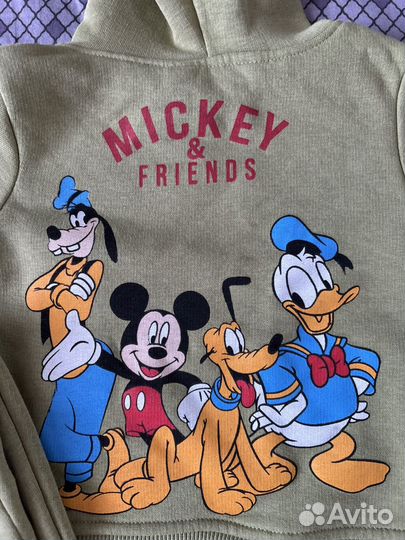 Теплый костюм для мальчика новый