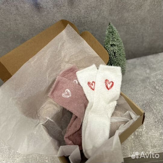 Носочки зимние теплые женские