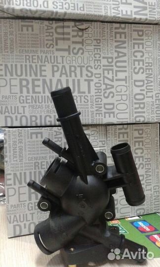 Корпус термостата Москвич Renault F3R (7700116078)