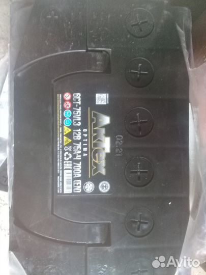 Аккумулятор 75 А/ч Актех Optima