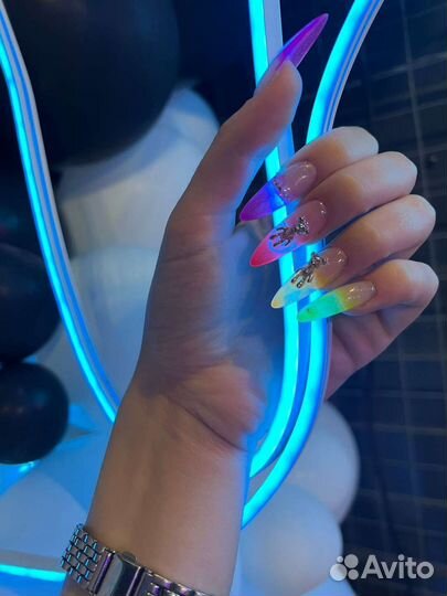 Наращивание ногтей, маникюр, коррекция ногтей