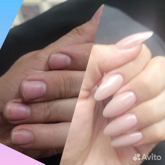 Маникюр гель лак