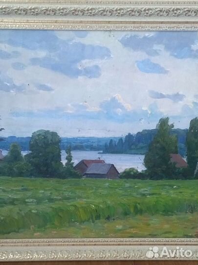 Картина маслом живопись пейзаж